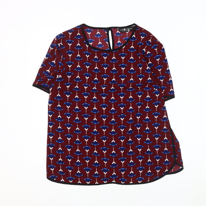 Dorothy Perkins Women's Floral Blouse, Size 12, Multicoloured