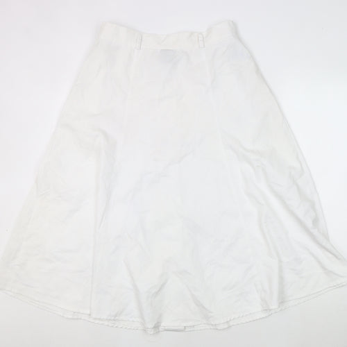 Your Sixth Sense Women's White Button Skirt Size 16