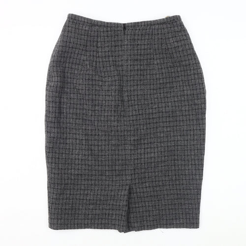 Ramsay Women's Grey Check Pencil Skirt Size 12