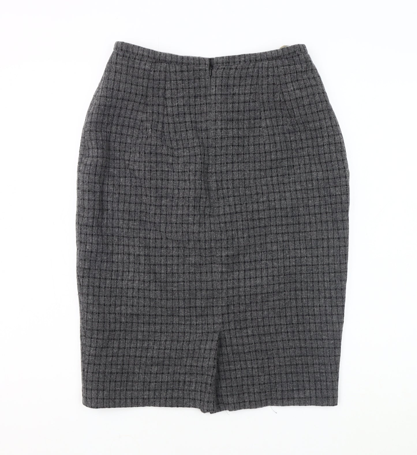 Ramsay Women's Grey Check Pencil Skirt Size 12