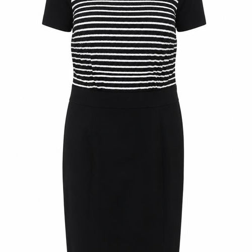 Dorothy Perkins Women's Black Striped Dress, Size 12