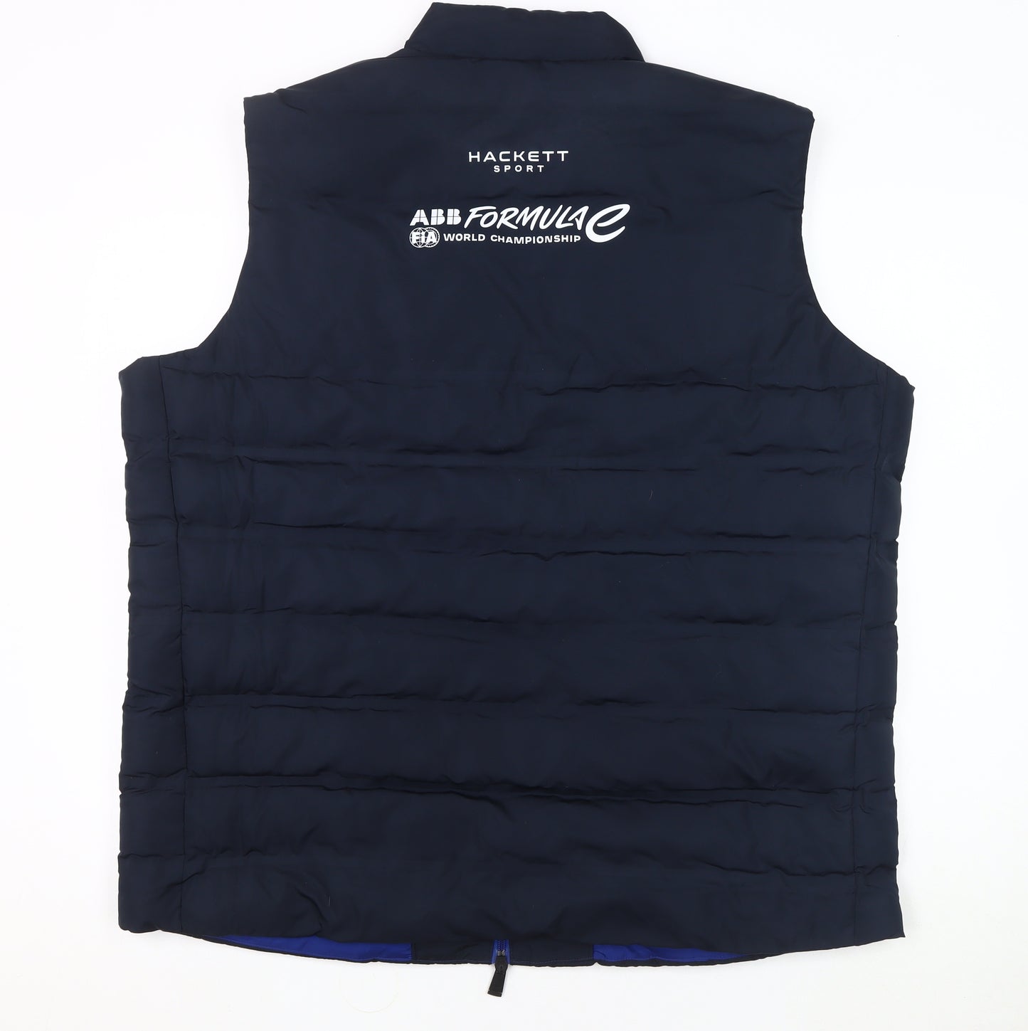 Hackett Sport Blue Men's 2XL Puffer Waistcoat
