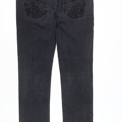 Dorothy Perkins Women's Black Jeans Size 12 Short