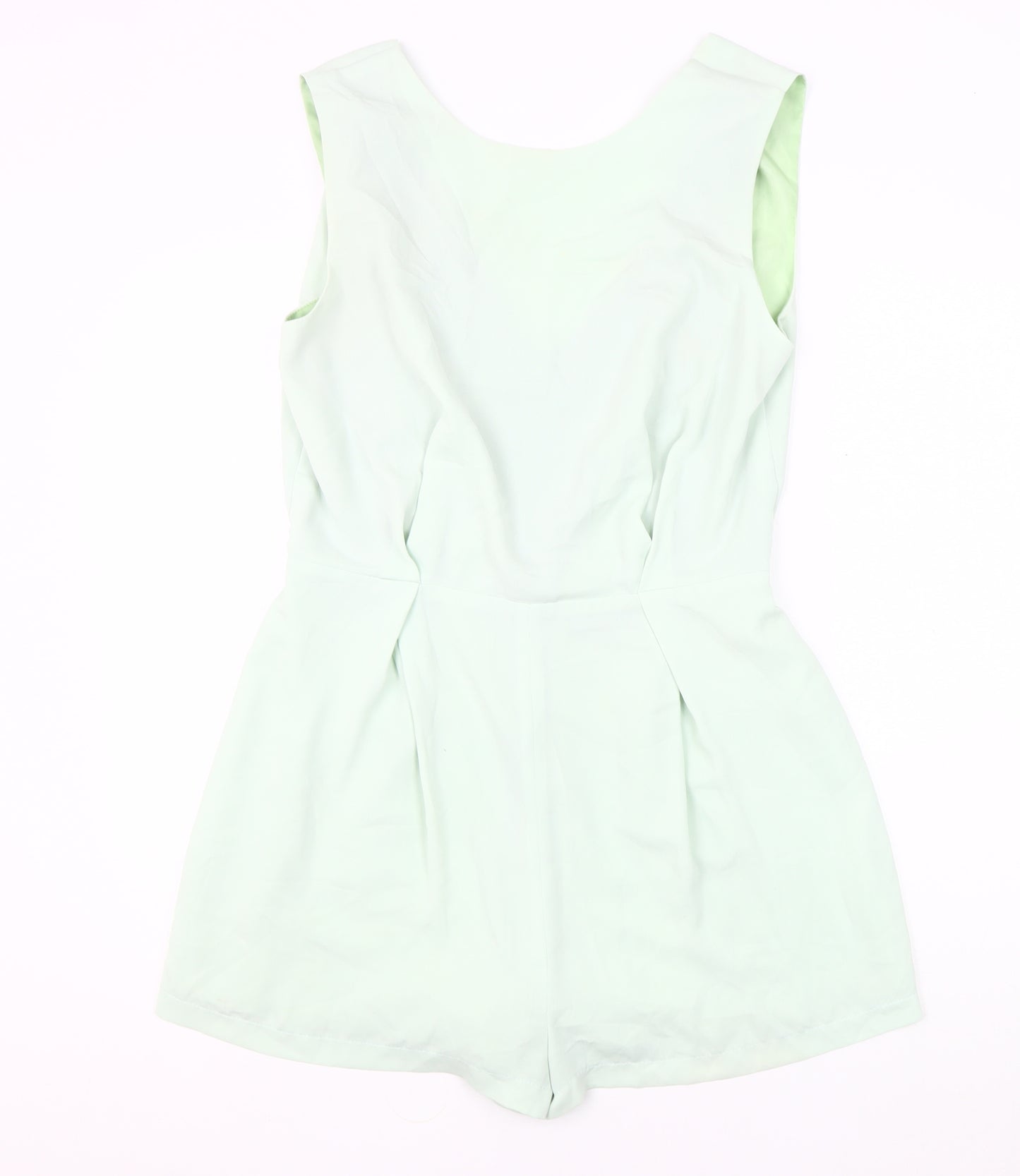 Topshop Tall Women's Green Playsuit - Size 14, Casual Wear