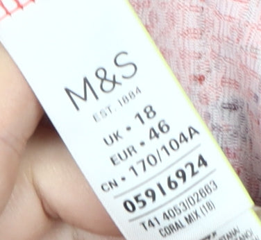 Marks and Spencer Women’s Floral Blouse Size 18