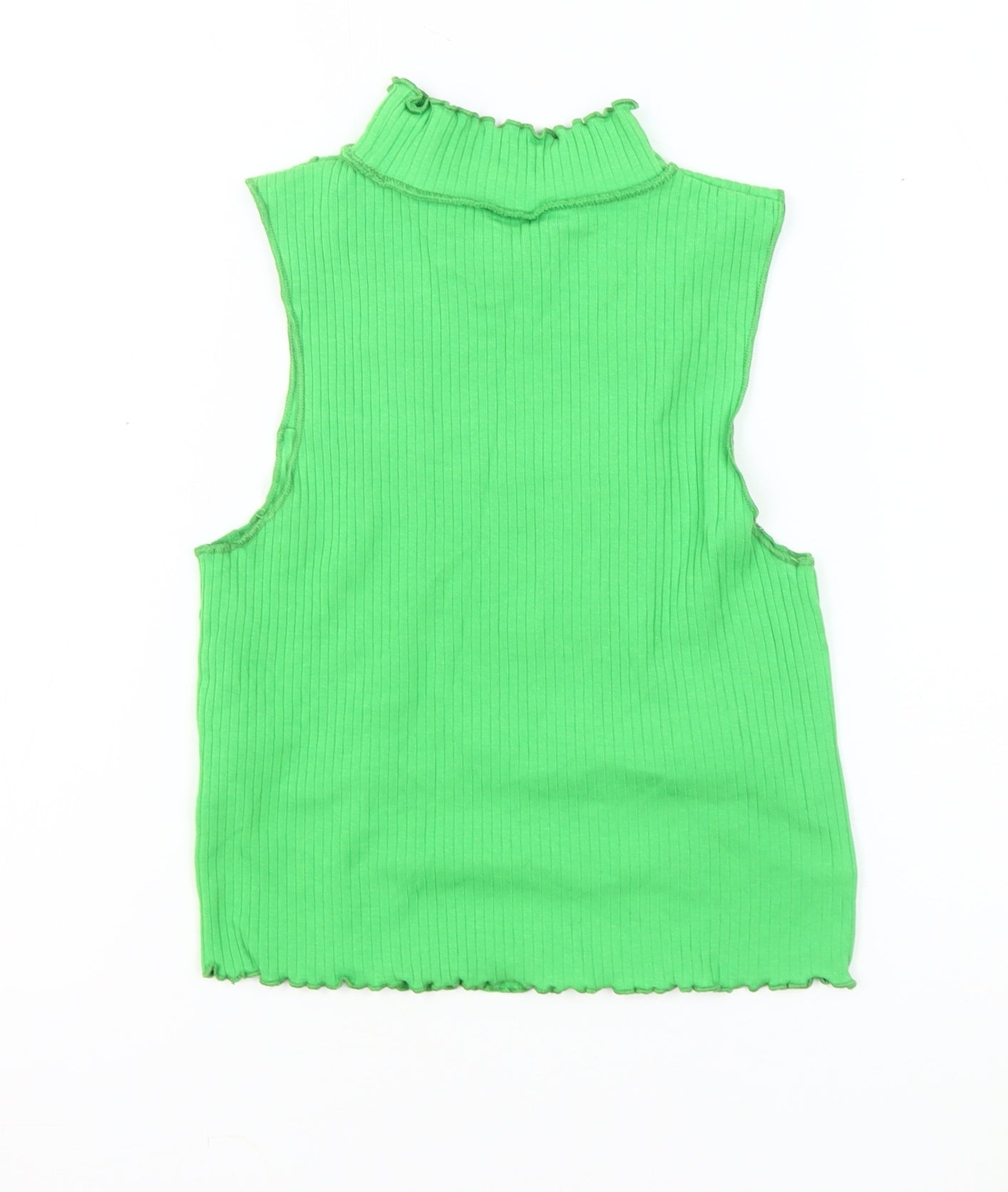 Urban Outfitters Women's Green Mock Neck Tank, Size 8 Plus
