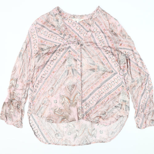Odd Molly Women's Pink Paisley Blouse