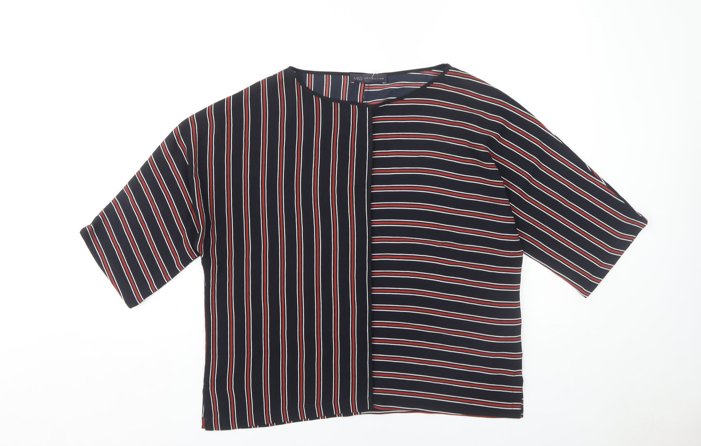 Marks and Spencer Women's Striped Top UK Size 12