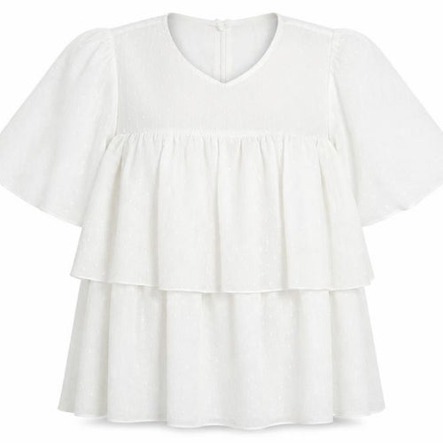 Dorothy Perkins Women's White Blouse Size 12 Casual Wear