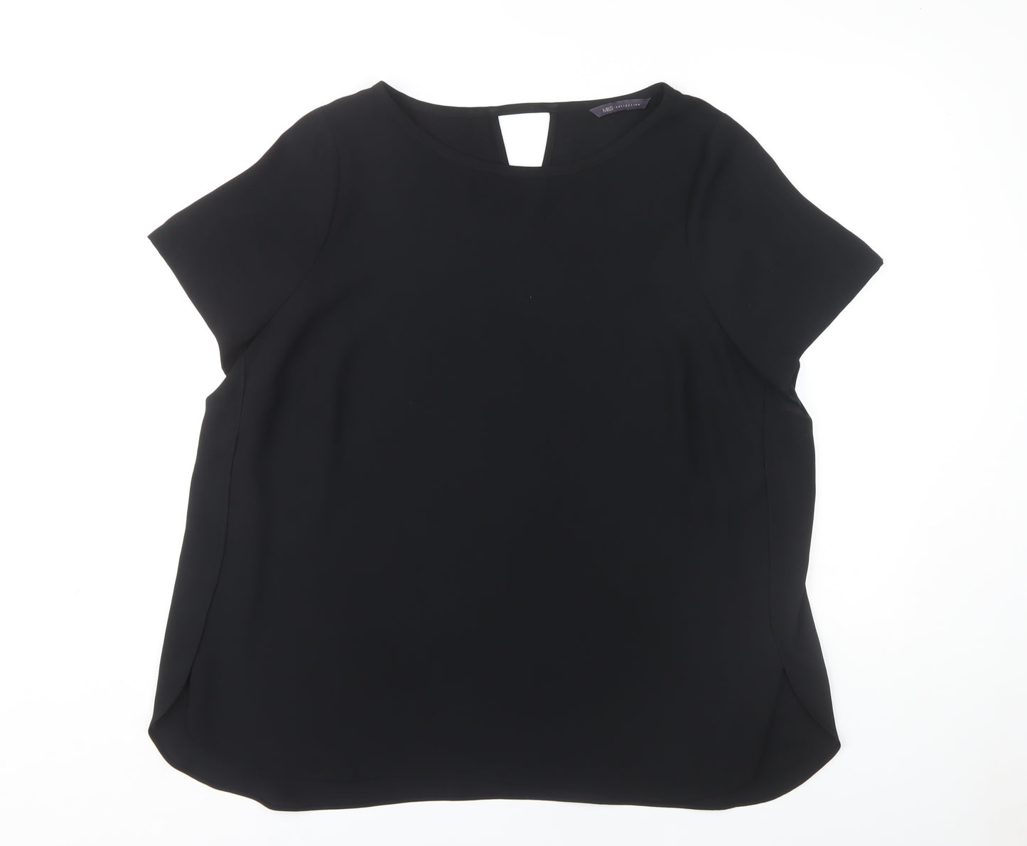 Marks and Spencer Women's Black Top Size 20
