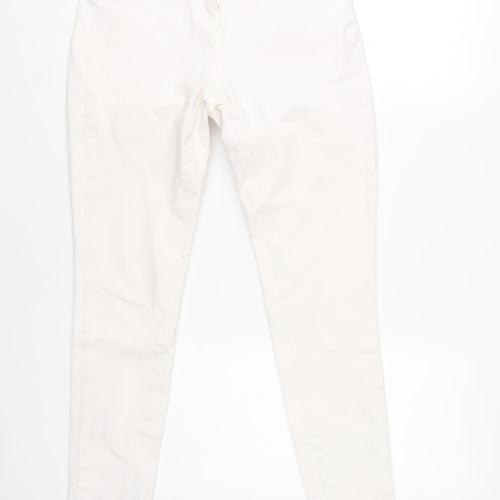Next Women's White Skinny Jeans Size 12 Slim Fit
