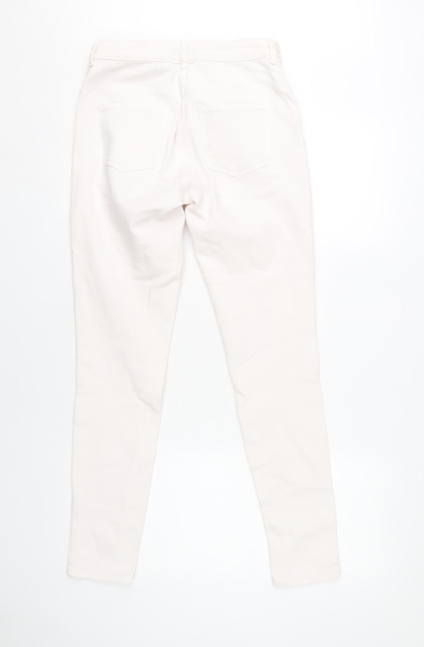 Next Women's White Skinny Jeans Size 12 Slim Fit