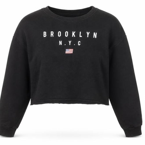 Forever 21 Women's Black Pullover Sweatshirt M