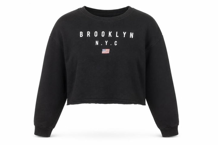 Forever 21 Women's Black Pullover Sweatshirt M