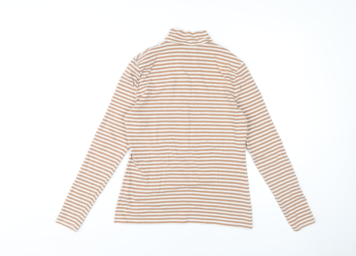 Marks and Spencer Women's Multicoloured Roll Neck Top, Size 12