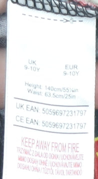 Manchester United Boys Black Lounge Pants 9-10 Years