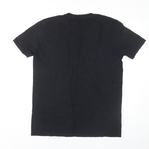 Pink Floyd Men's Black Graphic T-Shirt, Medium, Music Band