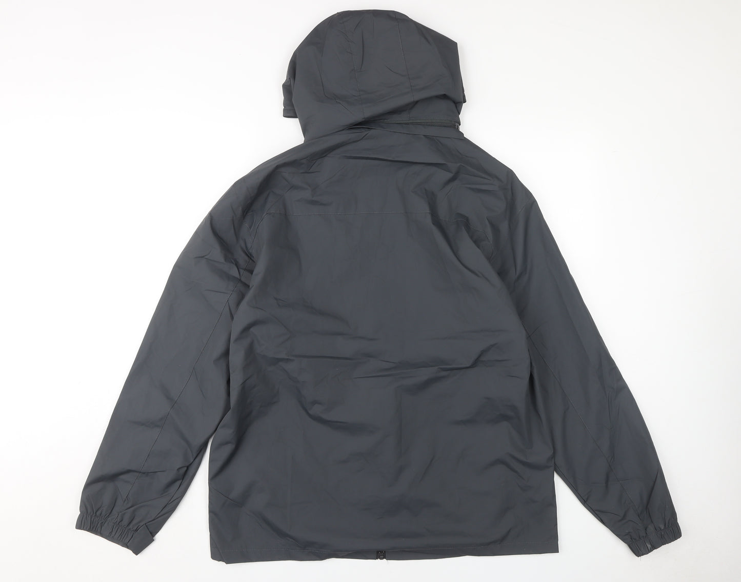 Outdoor Jackets Men's Black Hooded Waterproof Jacket S