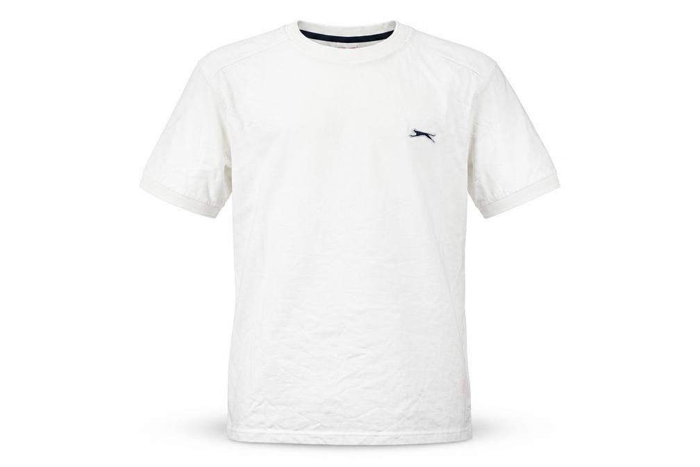 Slazenger Men's White S T-Shirt, Short Sleeve, Crew Neck