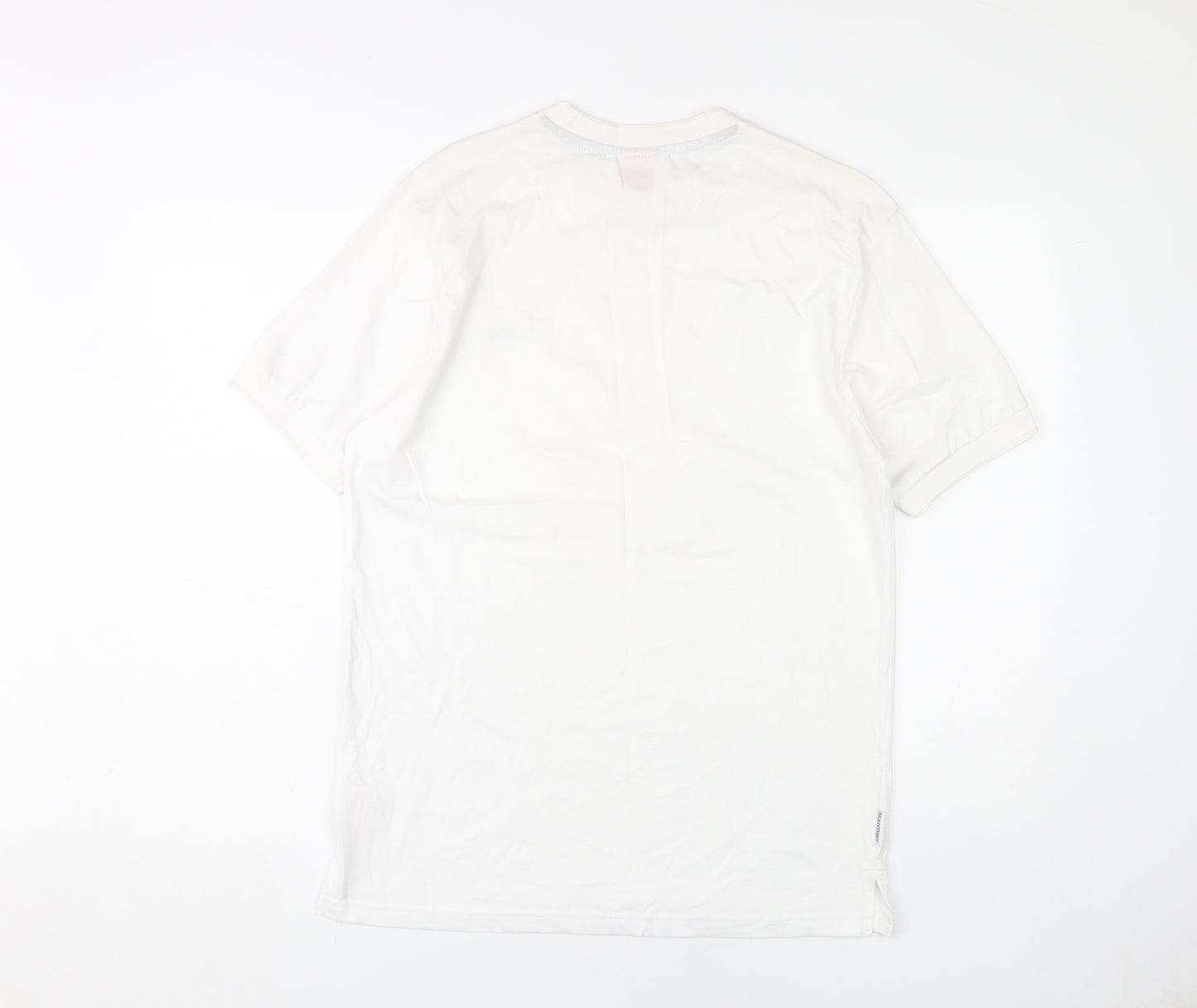 Slazenger Men's White S T-Shirt, Short Sleeve, Crew Neck