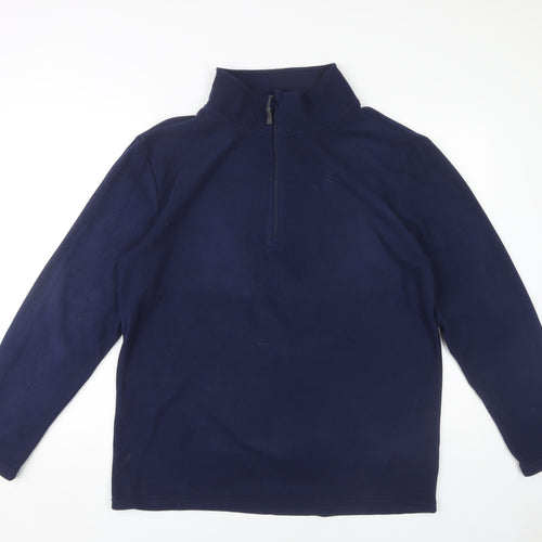 Peter Storm Men's Blue Fleece Pullover Sweatshirt M