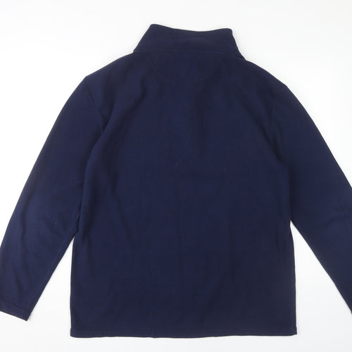 Peter Storm Men's Blue Fleece Pullover Sweatshirt M
