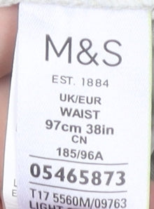 Marks and Spencer Mens Beige Chino Shorts Size 38