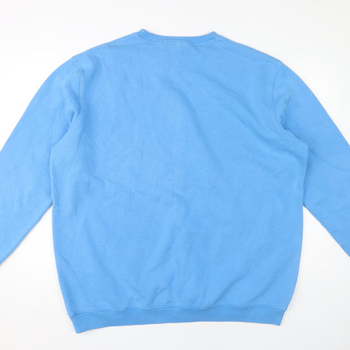 Cotton Traders Men's Blue 2XL Sweatshirt