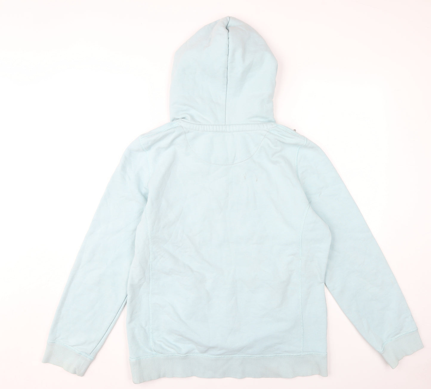 Fat Face Women's Blue Pullover Hoodie, Size 12, Casual Wear