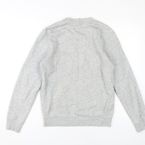 Champion Men's Grey Pullover Sweatshirt, Small
