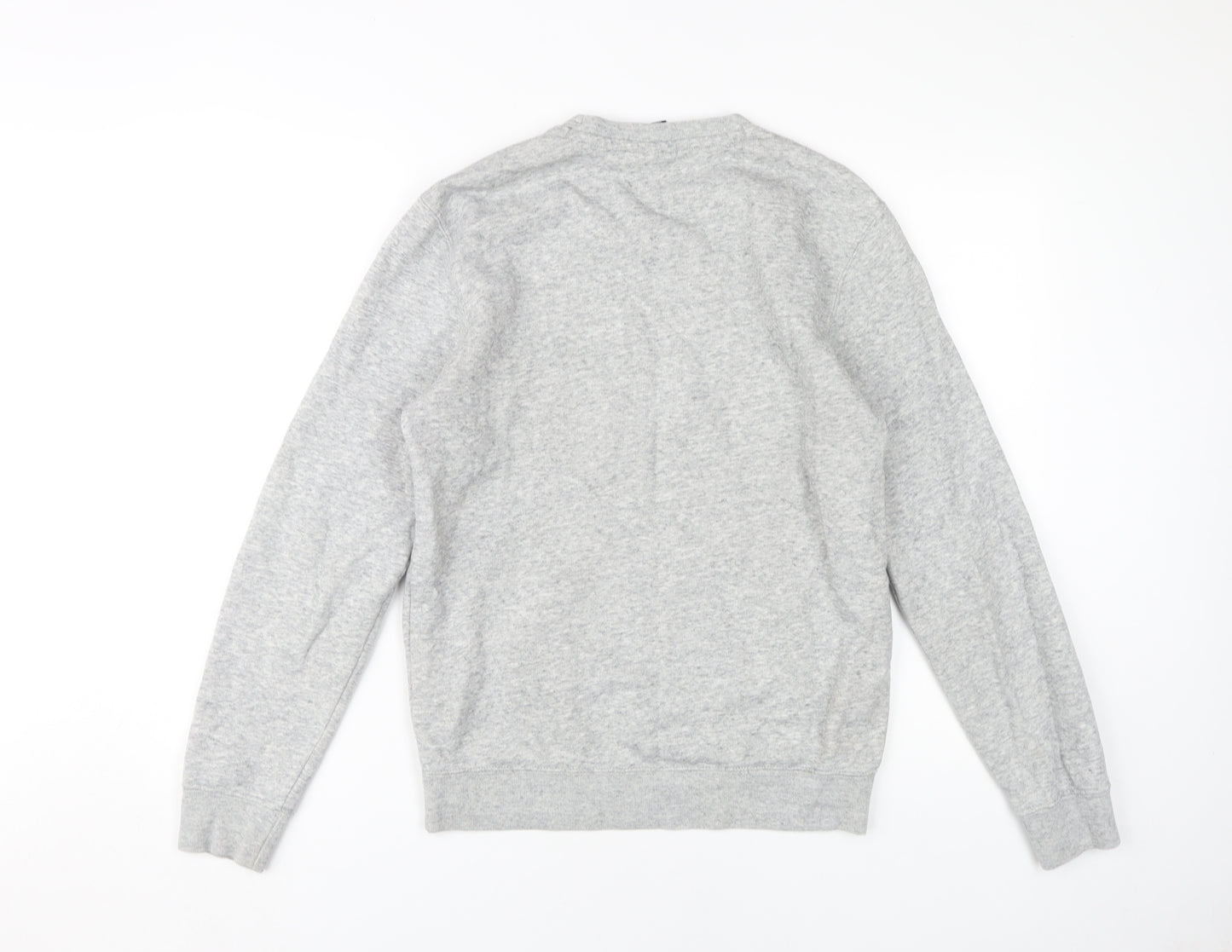 Champion Men's Grey Pullover Sweatshirt, Small