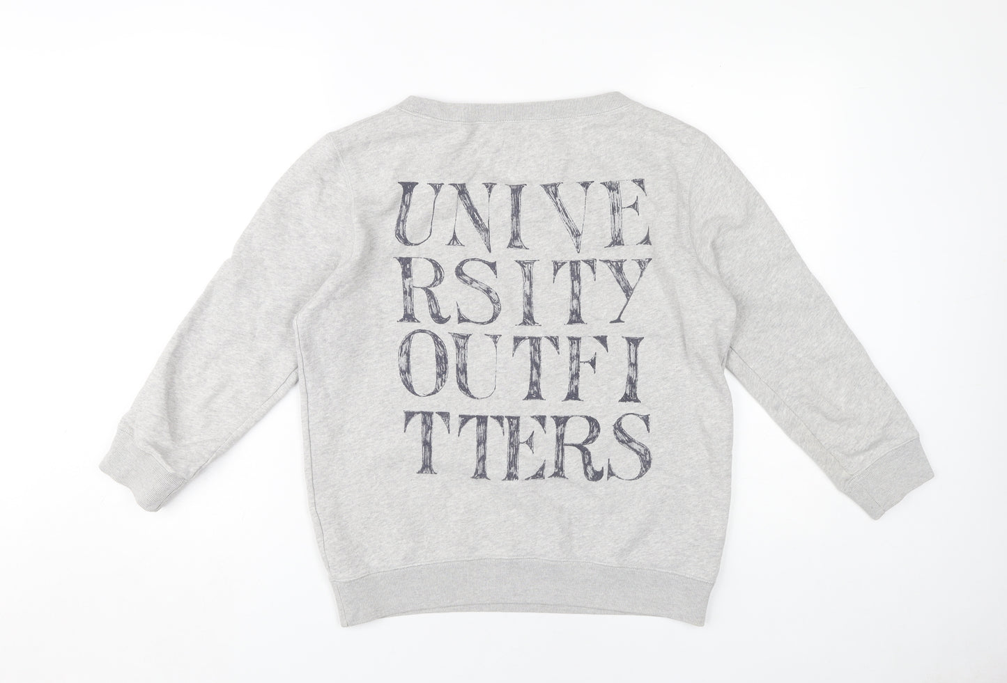 Jack Wills Women's Grey Pullover Sweatshirt, Size 10