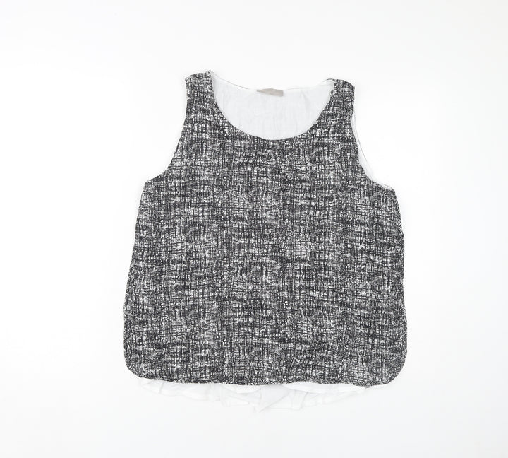 Maria Bellentani Women's Black White Tank M