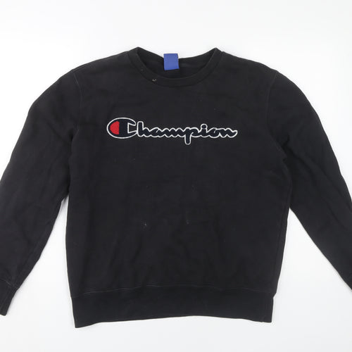 Champion Men's Black Pullover Sweatshirt M