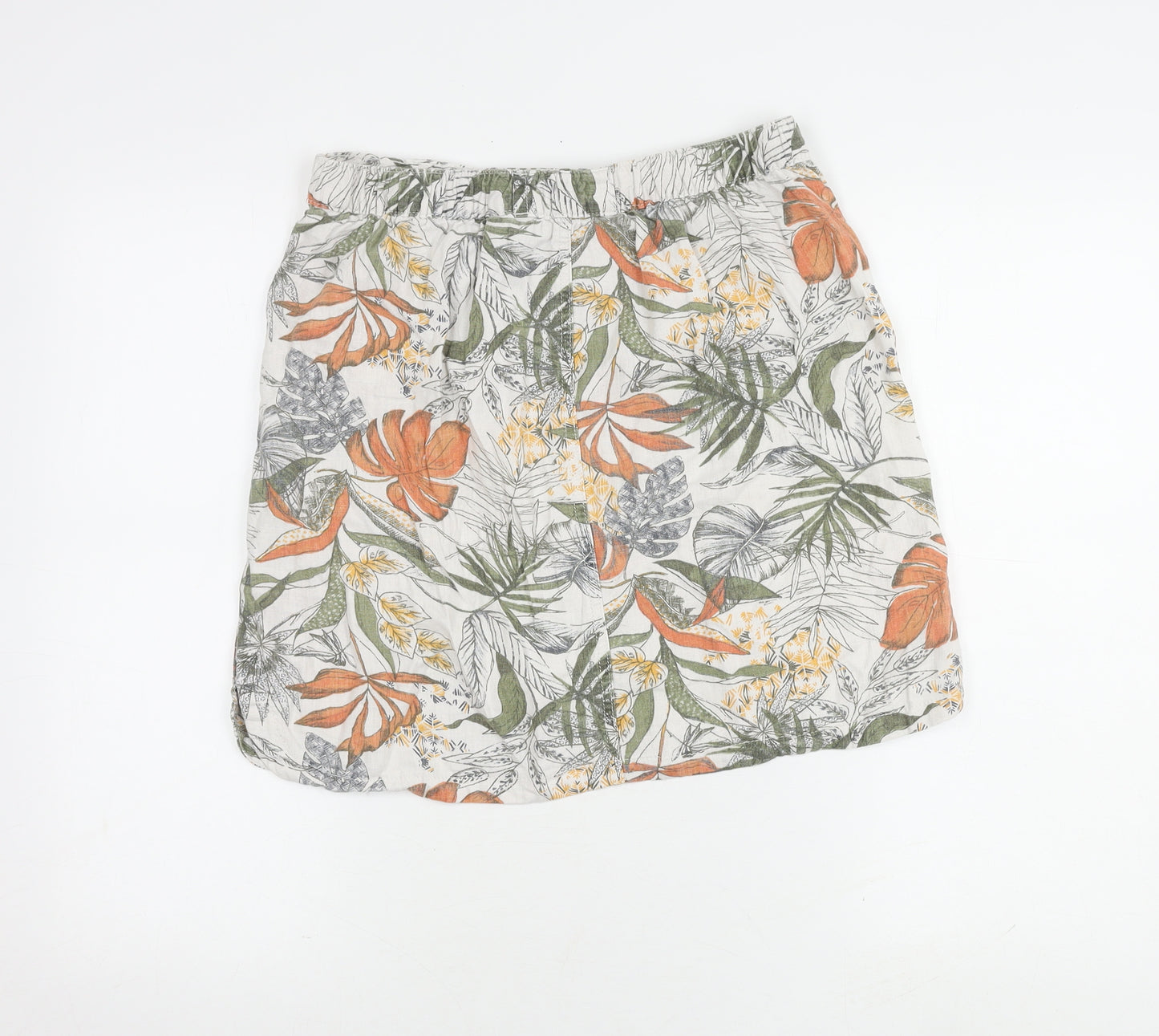 Next Women's Multicoloured Floral Skirt Size 10