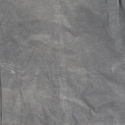 Zara Man Black Corduroy Blazer for Men, Size 40