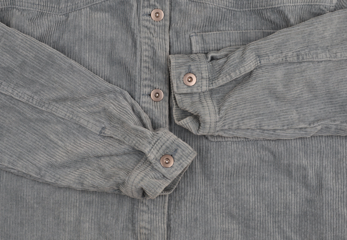 Zara Women's Blue Corduroy Jacket Button Medium