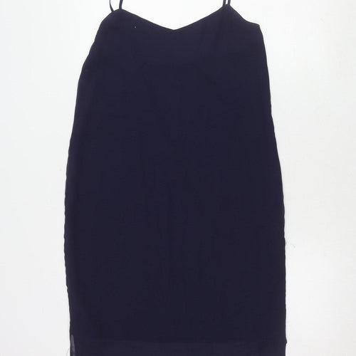 ASOS Women's Blue Slip Dress, Size 10, Sleeveless