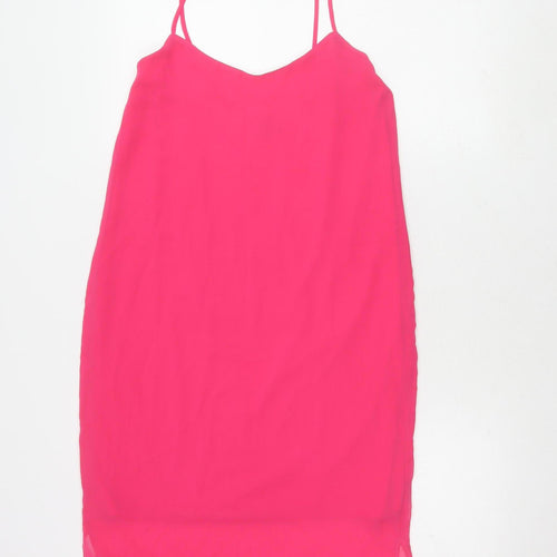 ASOS Women's Pink Slip Dress Size 10