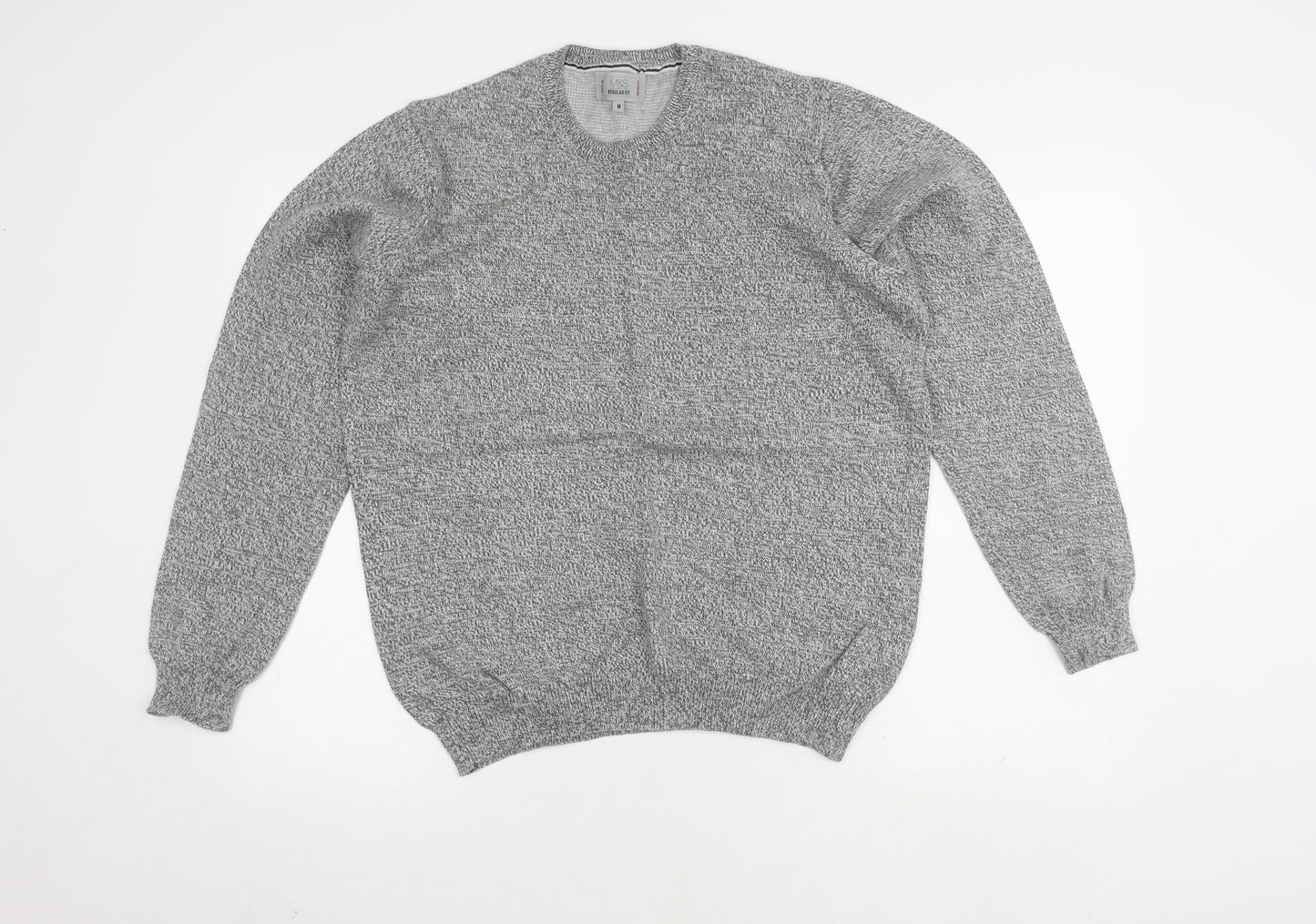 Marks and Spencer Men's Grey Medium Pullover Jumper