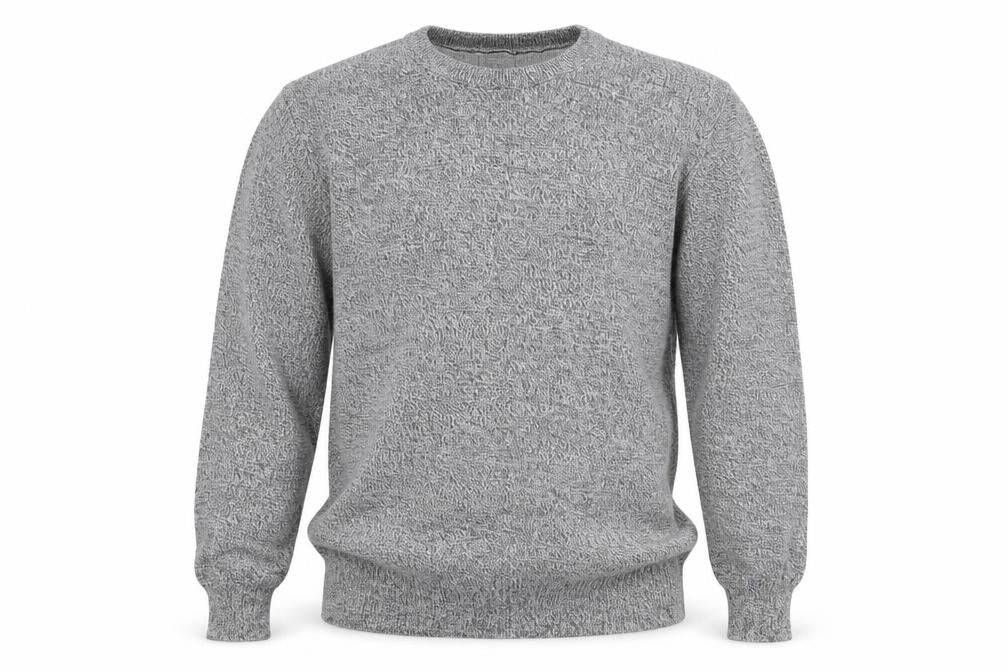Front view of Marks & Spencer Men's Grey Medium jumper