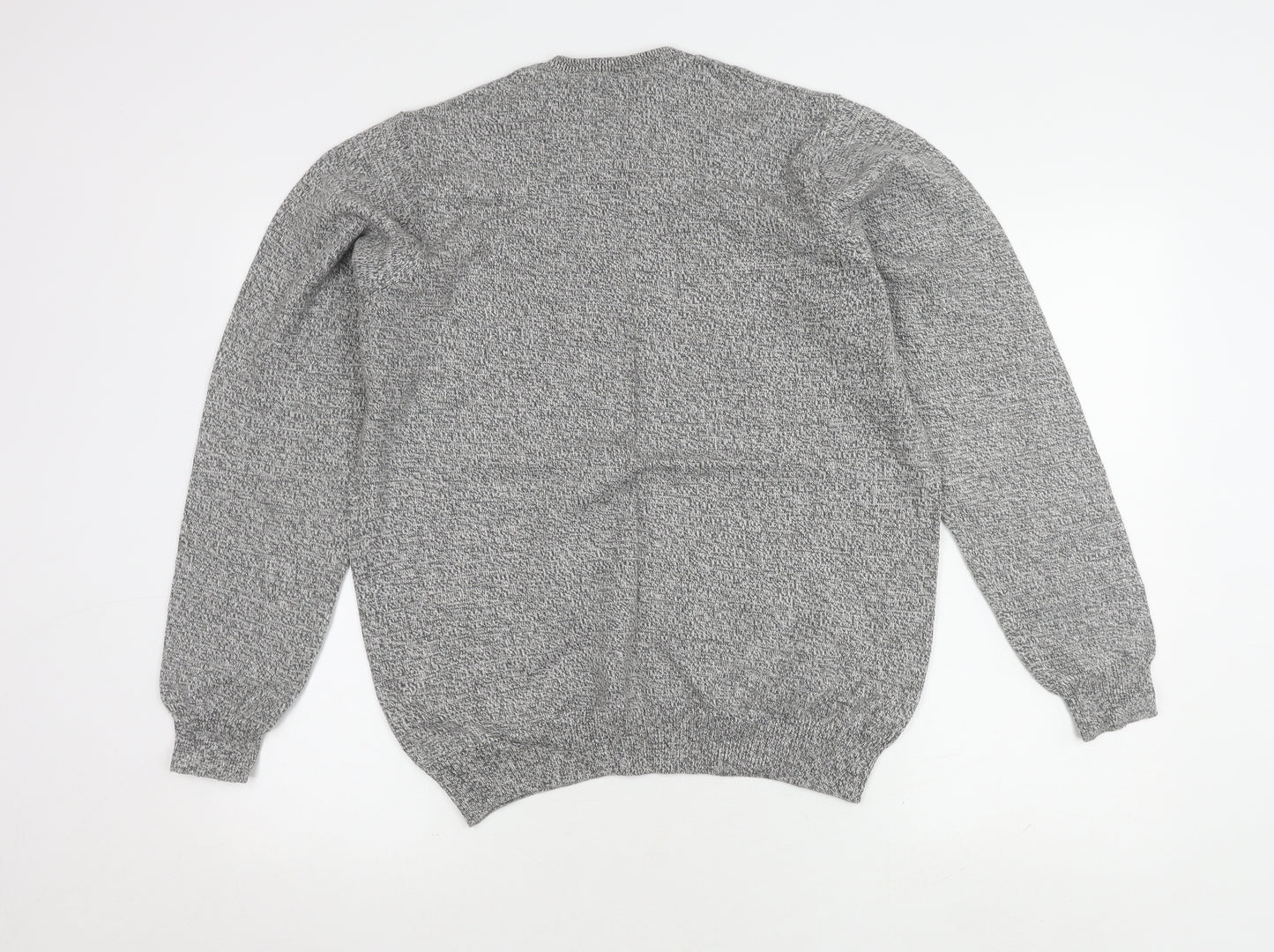 Marks and Spencer Men's Grey Medium Pullover Jumper