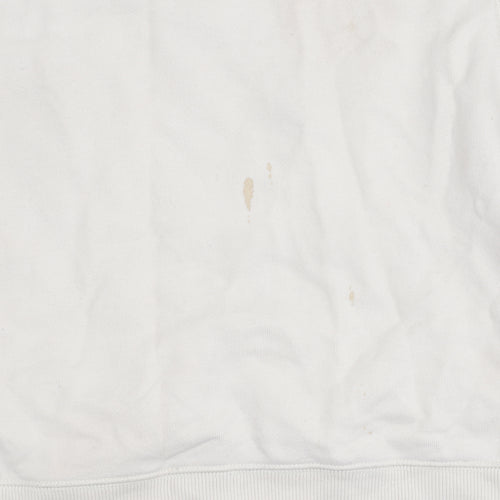 Uniqlo Unisex Beige Crew Neck Sweatshirt Size S