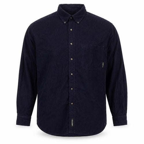 Timberland Men's Blue Corduroy Large Shirt Casual