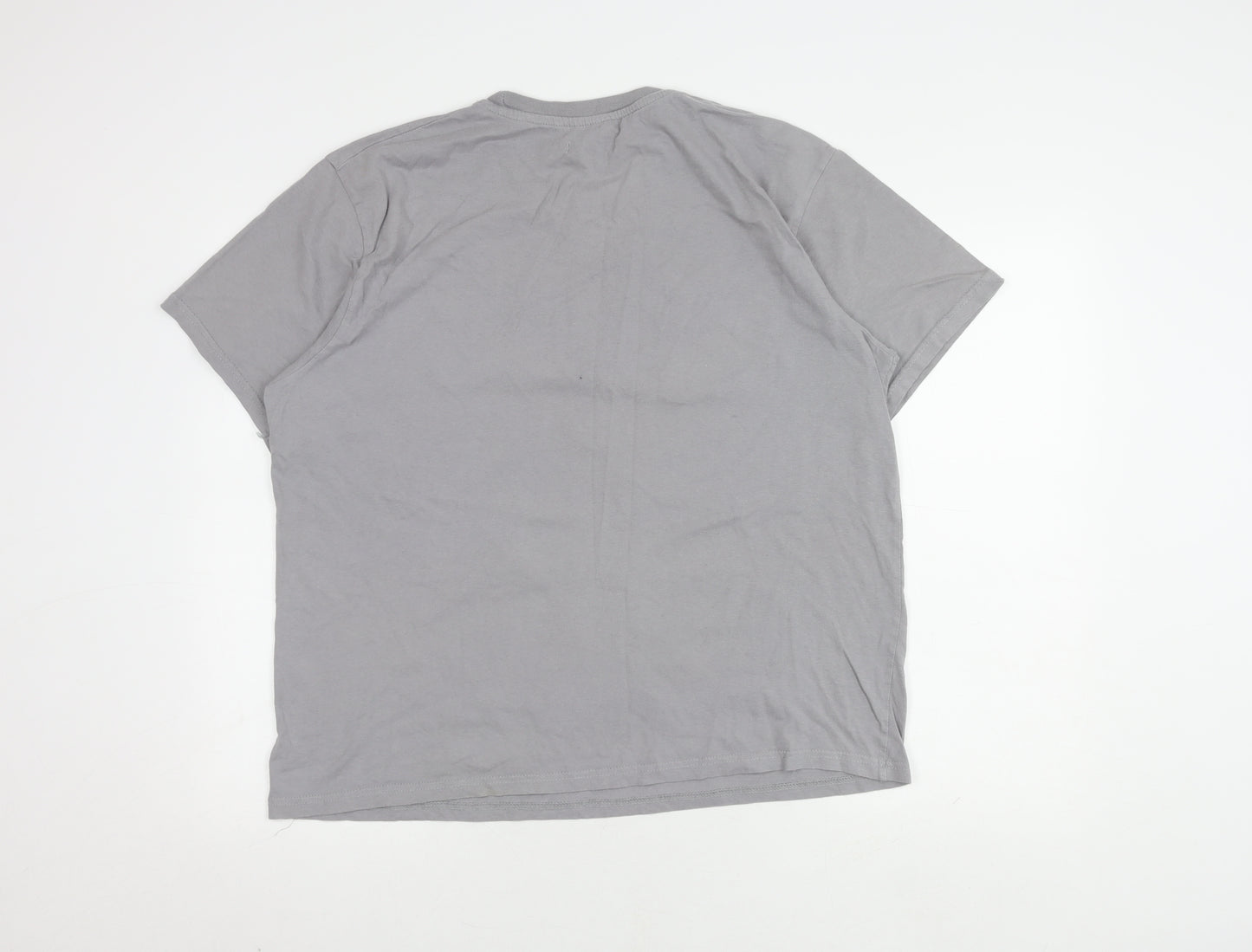 Atlas for Men Grey XL Animal Graphic T-Shirt