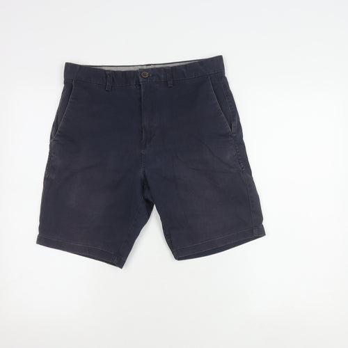 Next Men's Blue Shorts - Size M, Casual Chic