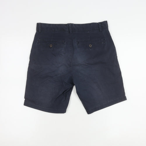 Next Men's Blue Shorts - Size M, Casual Chic