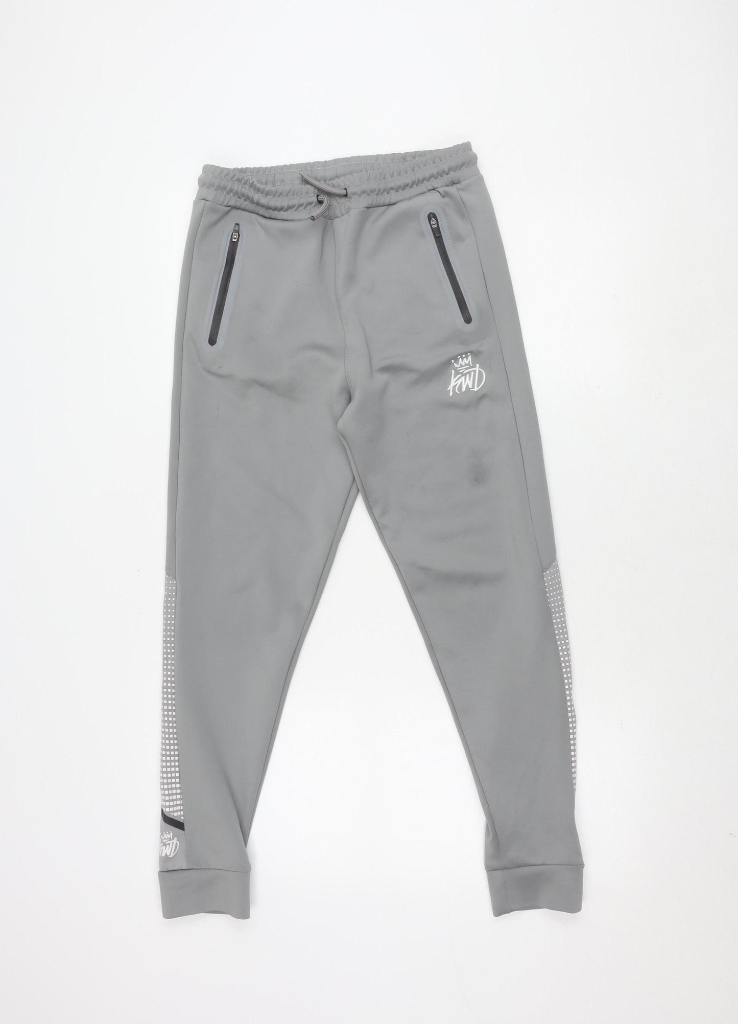 Kings Will Dream Boys Grey Jogger Trousers 14-15 Years