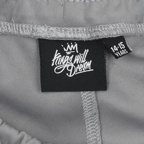 Kings Will Dream Boys Grey Jogger Trousers 14-15 Years