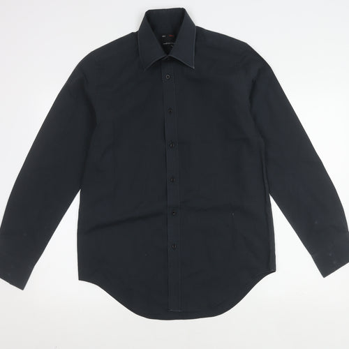Red Herring Men's Black 15.5 Long Sleeve Shirt